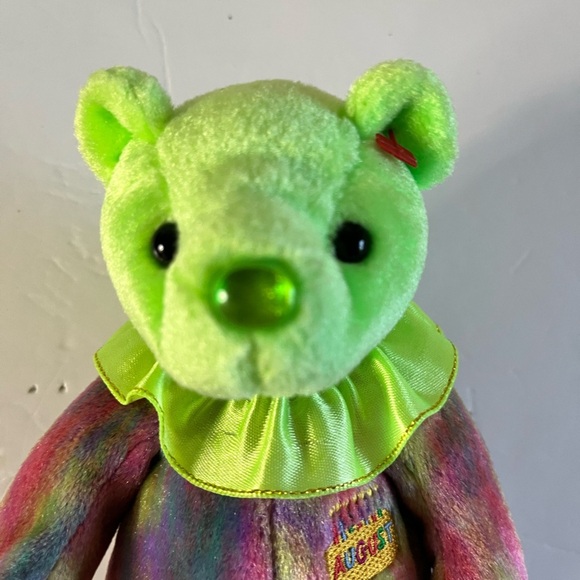 Lot of 2 Vintage Ty Beanie Boppers Birthday Bears – August & September - Picture 10 of 10